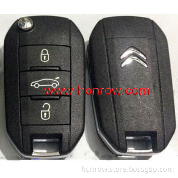 Hot sale products-- Citroen Elysee remote key with 433Mhz